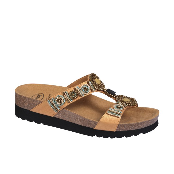 New Bogot&agrave; Scholl&reg; Sandalo Donna Bioprint&reg; Oro Misura 36