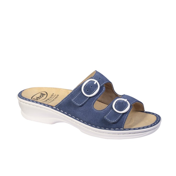 Nicoletta Scholl&reg; Ciabatta Donna Bioprint&reg; Blu Misura 37
