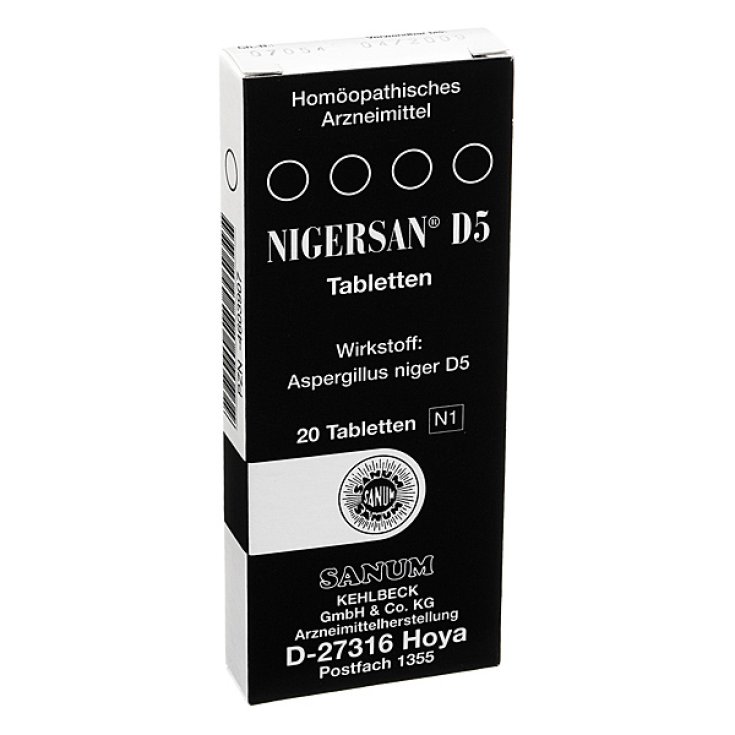 Nigersan D5 Sanum 20 Compresse