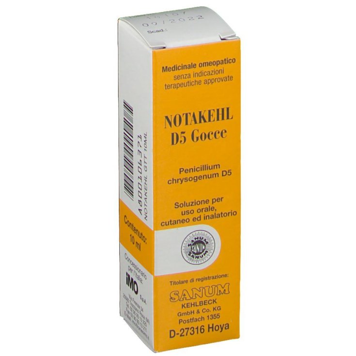 Notakehl D5 Gocce Sanum 10ml