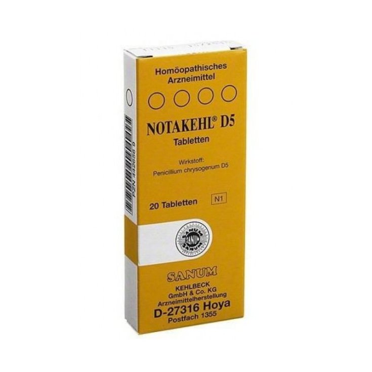 Notakehl D5 Sanum 20 Compresse