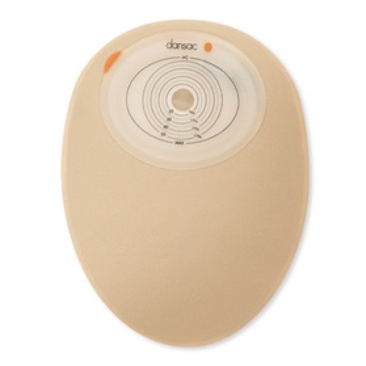 NovaLife TRE 1 Dansac 30 Sacche Per Stomia Maxi Chiuse Trasparenti Foro 15-70mm