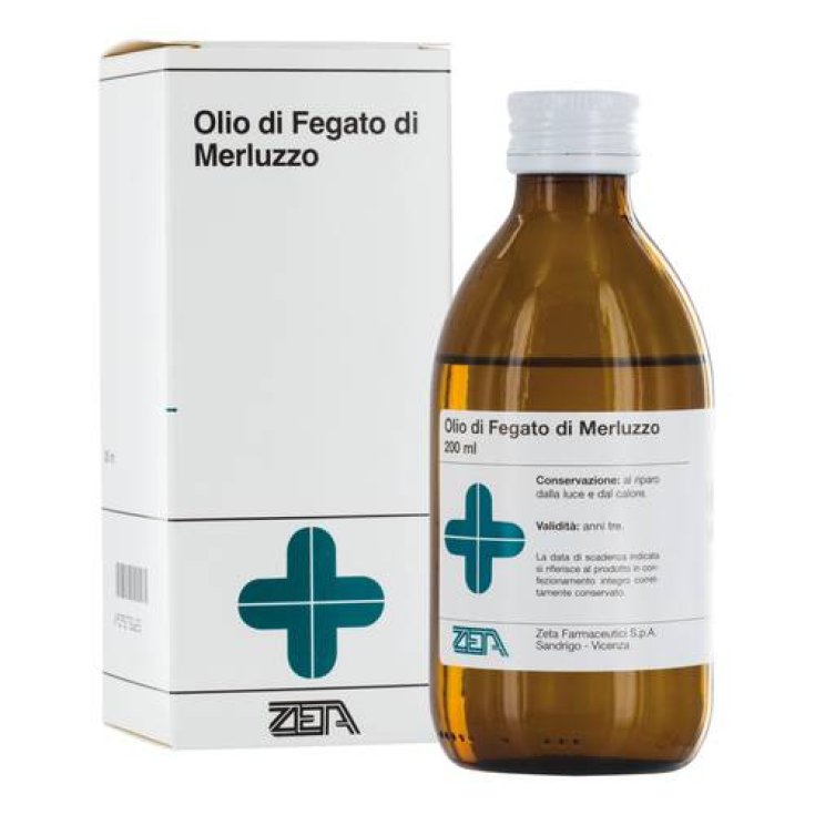 Olio Di Fegato Di Merluzzo Zeta 200ml