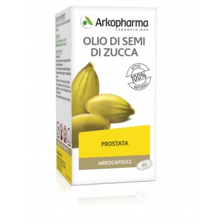 Olio Semi Di Zucca Bio Arkopharma 60 Capsule