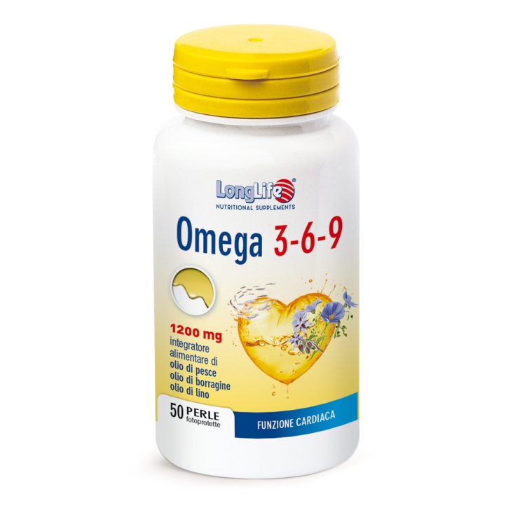 Omega 3-6-9 LongLife 50 Perle Fotoprotette