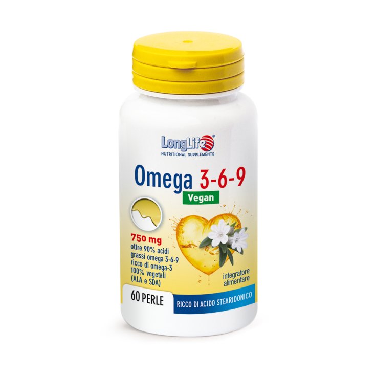 Omega 3-6-9 Vegan 750mg LongLife 60 Perle