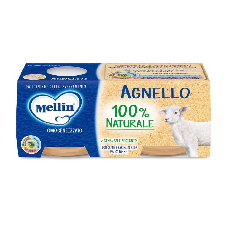 Omogeneizzati Di Carne Agnello Mellin 2x80g