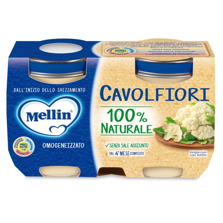 Omogeneizzato Di Cavolfiori Mellin 2x125g