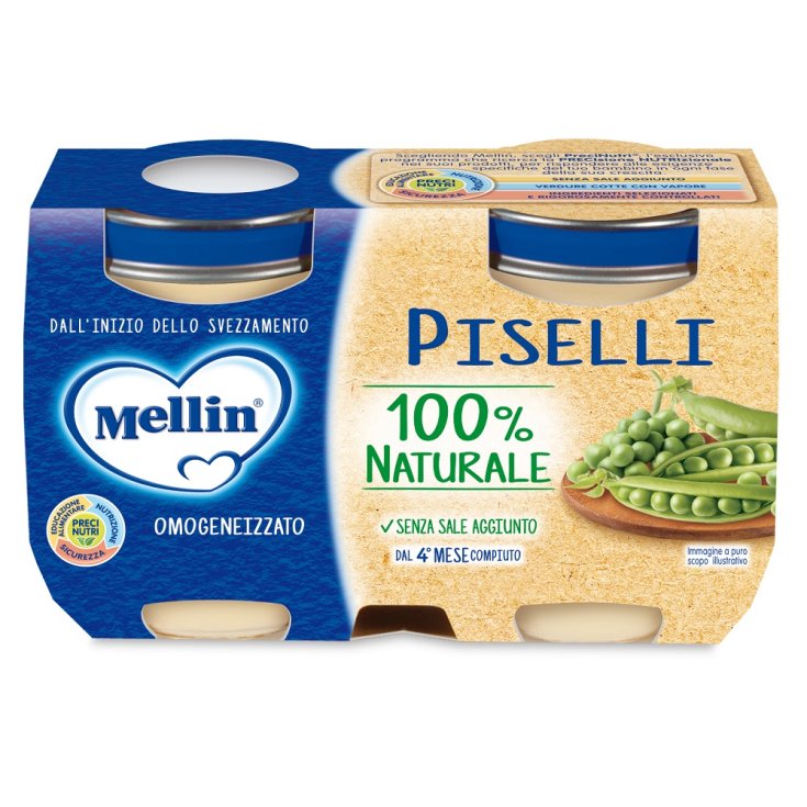 Omogeneizzato Di Piselli Mellin 2x125g