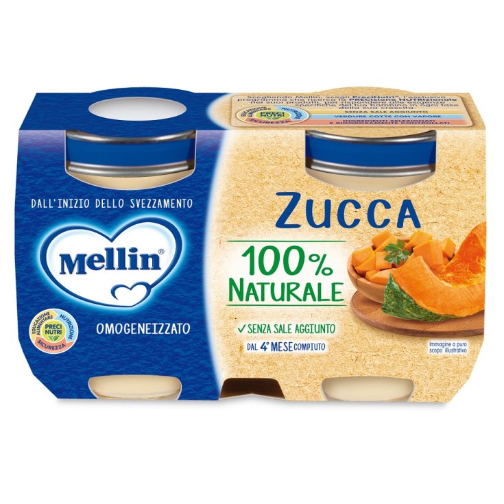 Omogeneizzato Di Zucca Mellin 2x125g