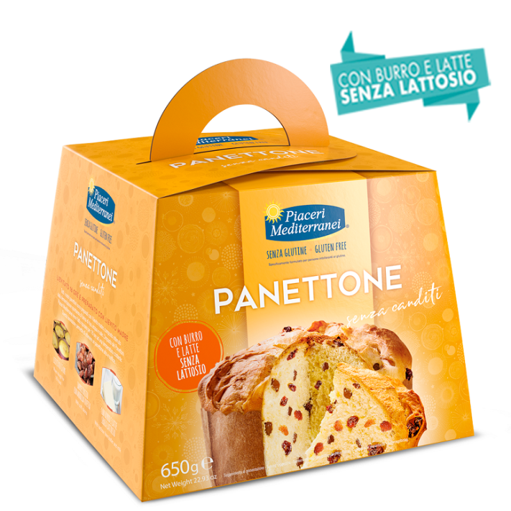 Panettone Senza Canditi Piaceri Mediterranei 650g