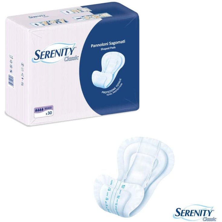 Pannolone Sagomato Serenity Taglia XL 30 Pannoloni