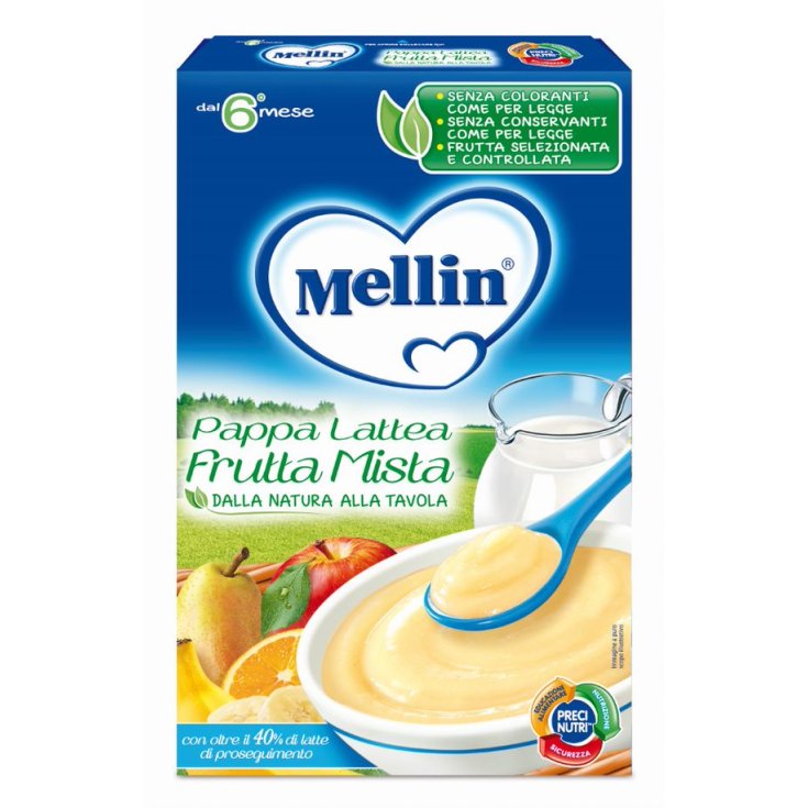 Pappa Lattea Frutta Mista Mellin 250g