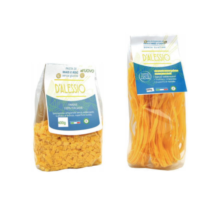 Pasta Di Mais E Riso All'Uovo D'Alessio Lombrichi 250g
