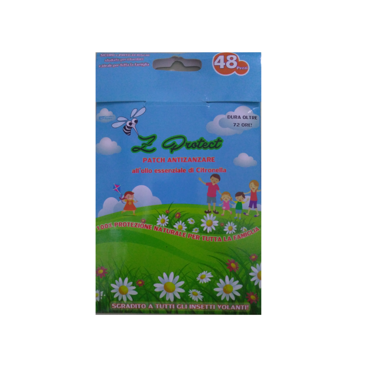 Patch Antizanzare Z-Protect 48 Pezzi