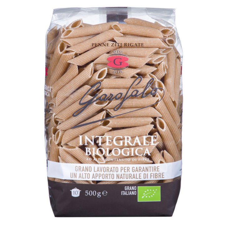 Penne Ziti Rigate Pasta Integrale Biologica Garofalo 500g