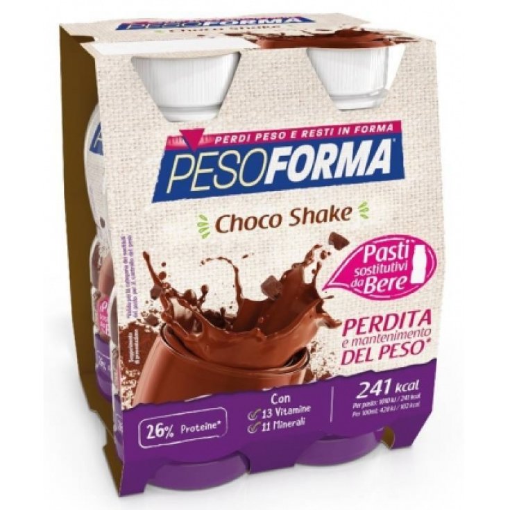 PESOFORMA Choco Shake 4x236ml PESOFORMA Choco Shake 4x236ml