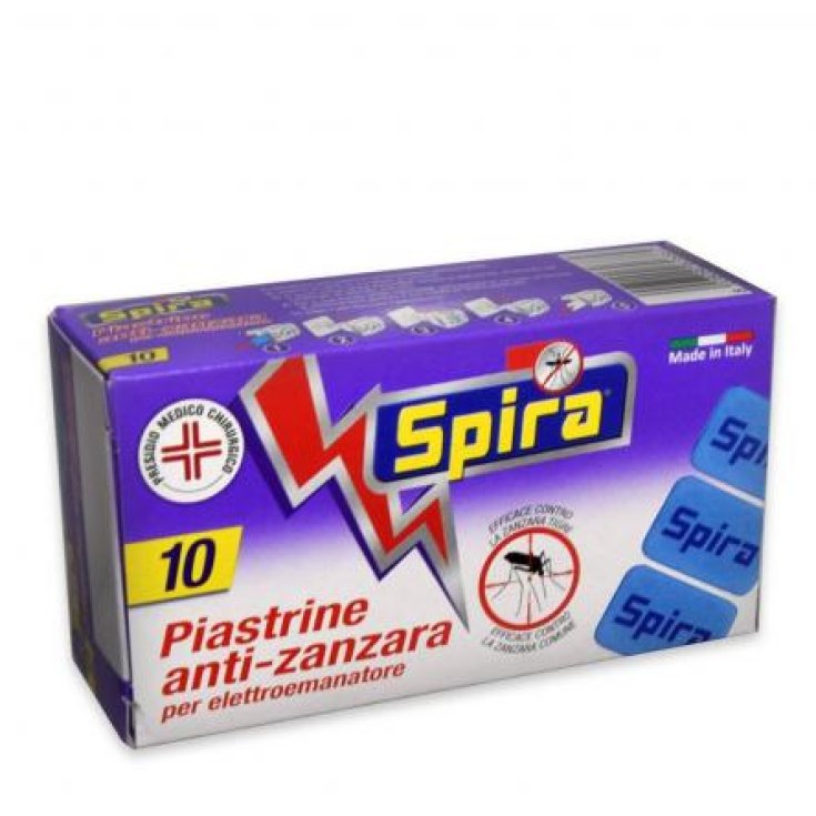 Piastrine Anti-Zanzara Spira 10 Pezzi