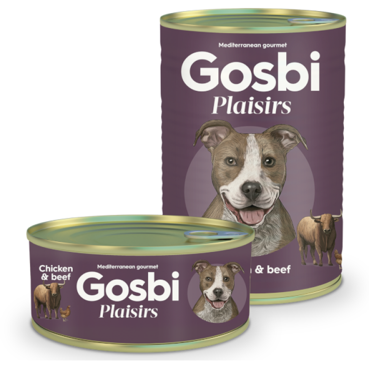Plaisir Pollo Manzo Low Grain Gosbi 185g