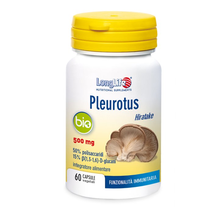 Pleurotus Bio LongLife 60 Capsule Vegetali