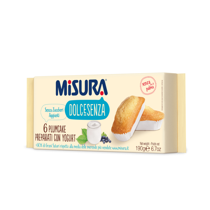Plumcake Con Yogurt DolceSenza Misura&reg; 190g