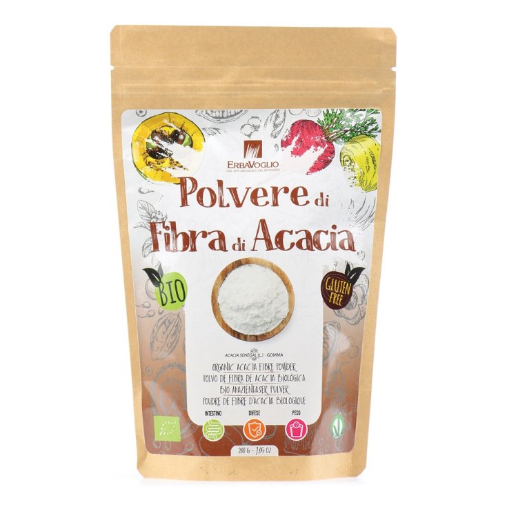 Polvere Di Fibra Di Acacia Bio ErbaVoglio 200g