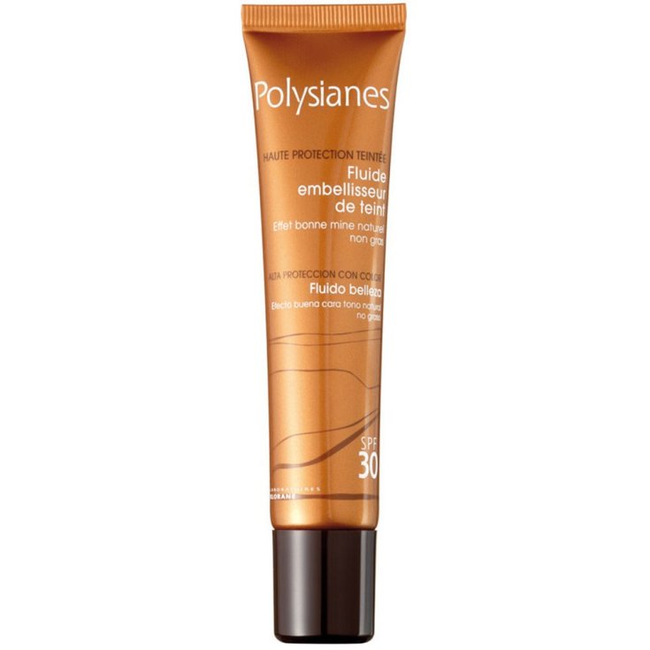 Polysianes Fluido Sublimatore Colorato Spf30 Klorane 40ml