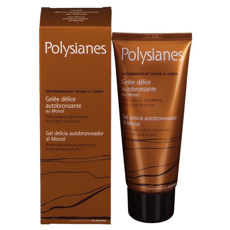 Polysianes Gel Sublimatore Autoabbronzante Klorane 100ml