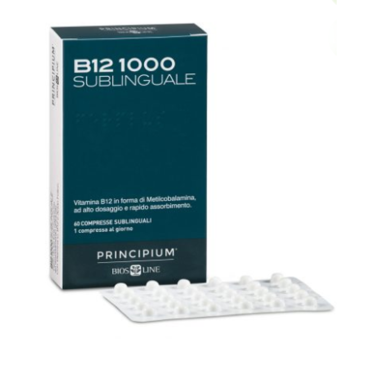 Principium B12 1000 BiosLine 60 Compresse Principium B12 1000 BiosLine 60 Compresse