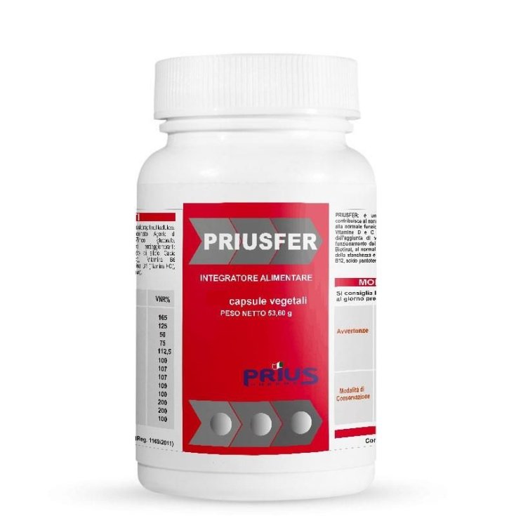 Priusfer PriusPharma 30 Capsule Vegetali