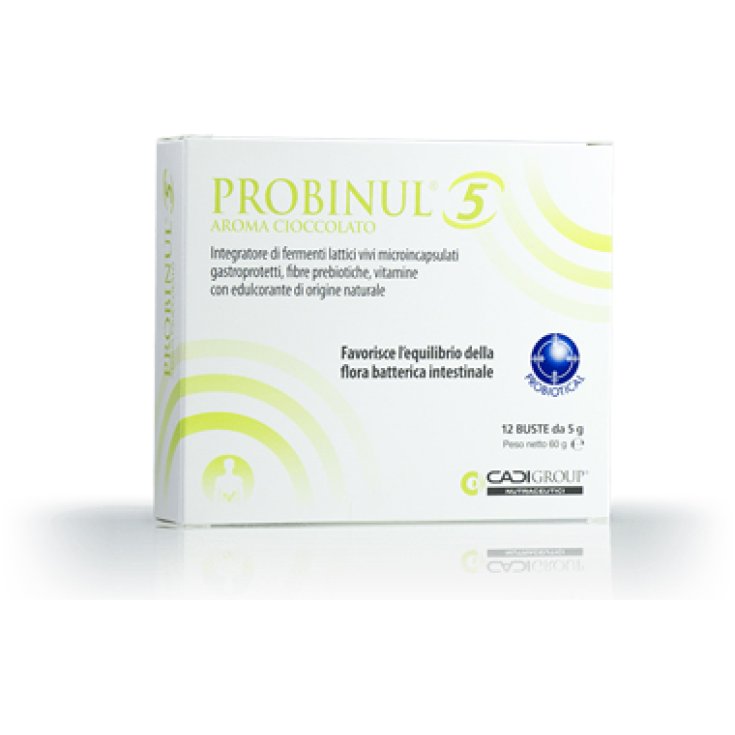 PROBINUL 5 Aroma Cioccolato 12 Buste