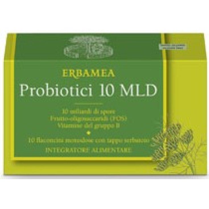 Probiotici 10 Mld Erbamea 10 Flaconcini
