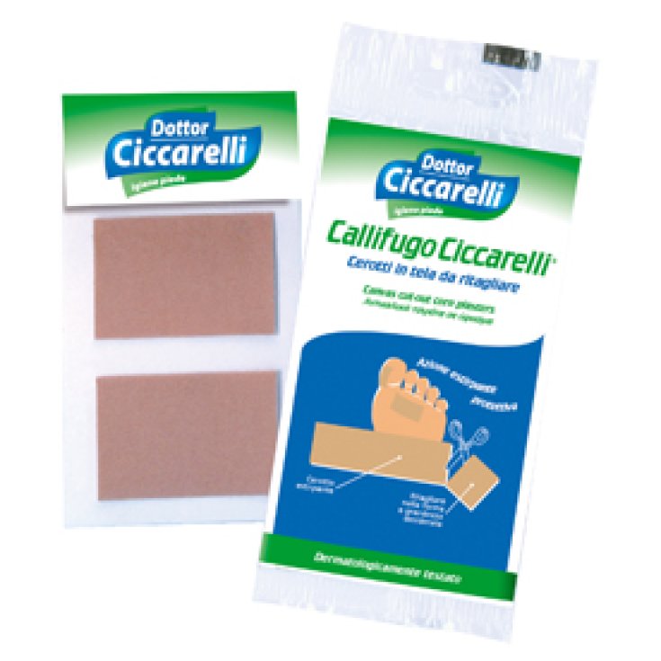 Dottor Ciccarelli Cerotti Callifughi In Tela 2 Pezzi