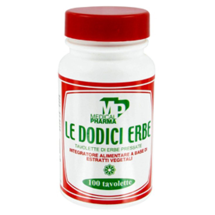 Medical Pharma Le Dodici Erbe Integratore Alimentare 100 Tavolette