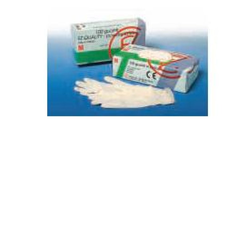 Farmac Zabban Quality Guanto In Lattice Per Esplorazione Misura S 100 Pezzi