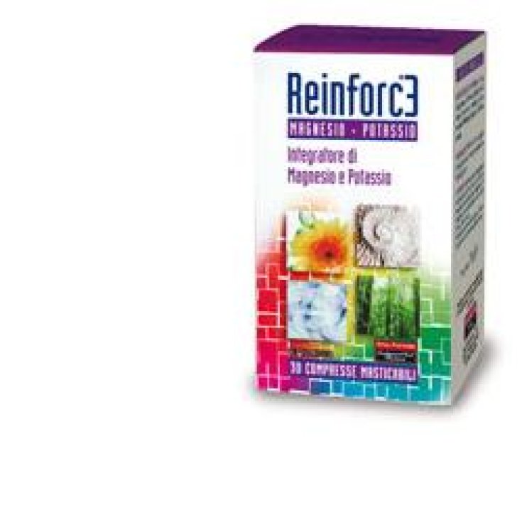 Vital Factors Reinforce Magnesio+Potassio Integratore Alimentare 30 Compresse