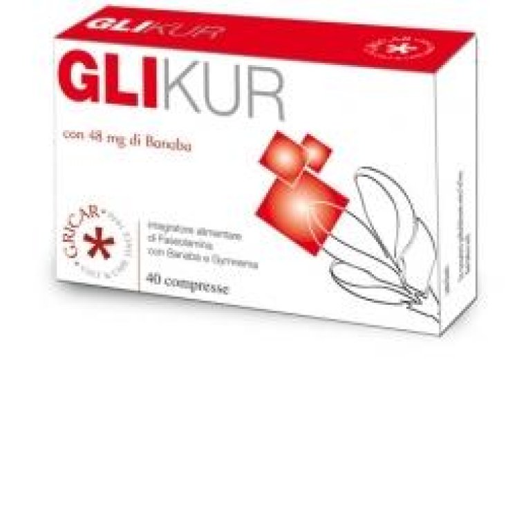 Gricar Glikur Integratore Alimentare 40 Compresse