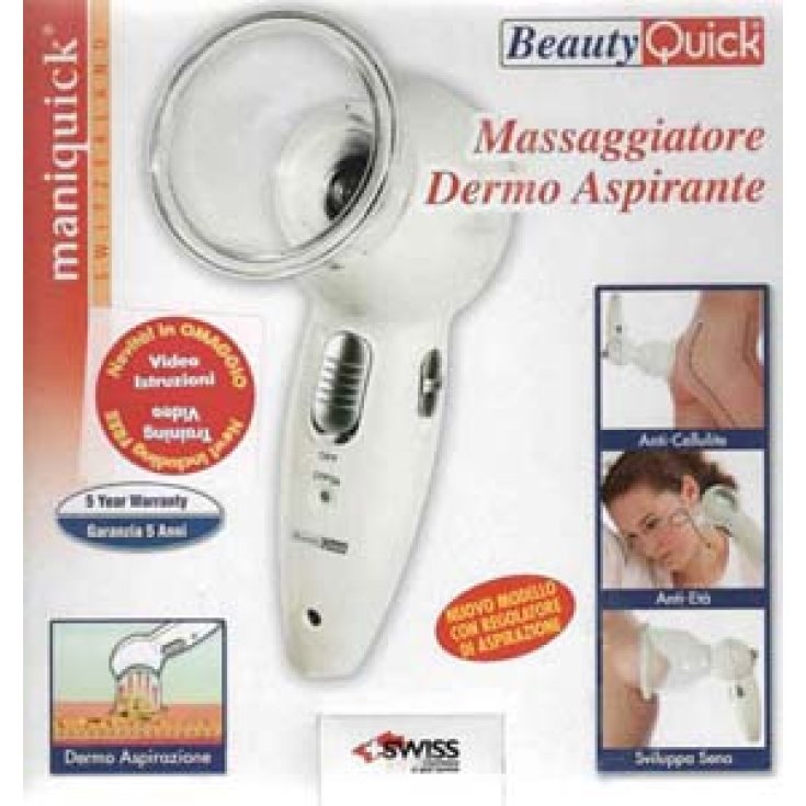 ManiQuick&reg; BeautyQuick&reg; Massaggiatore Dermo-Aspirante