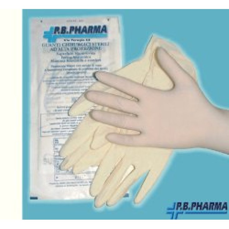 PB Pharma Guanto Chirurgico Lattice Sterile Dimensioni 6,5