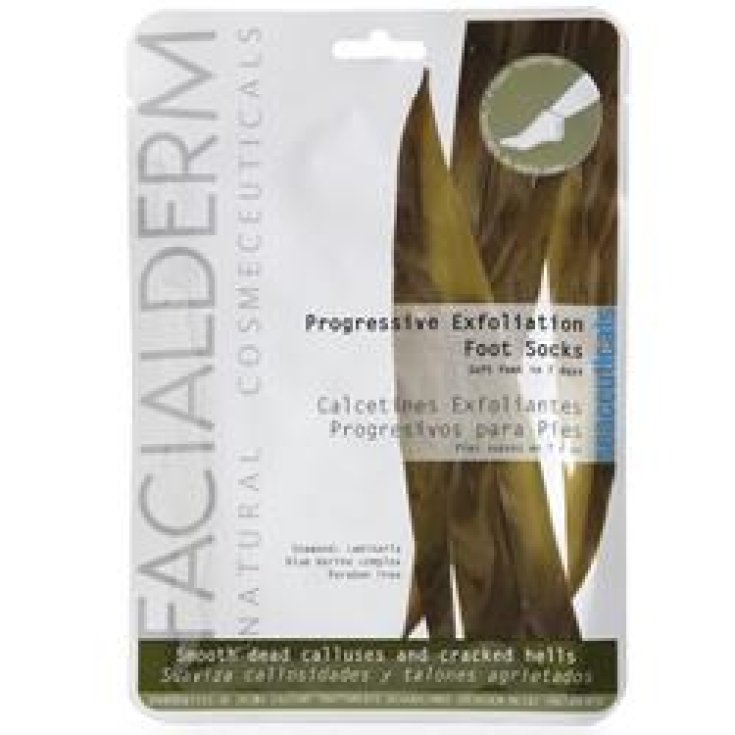 Facialderm Calzini Esfolianti Piedi Alga Laminaria