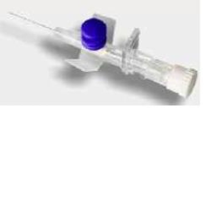 Ago Cannula 2 Vie G14 Con Alette Arancione