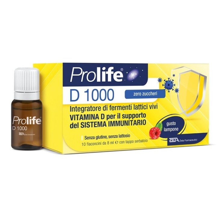 Prolife D 1000 Zeta Farmaceutici 10 Flaconcini 8ml