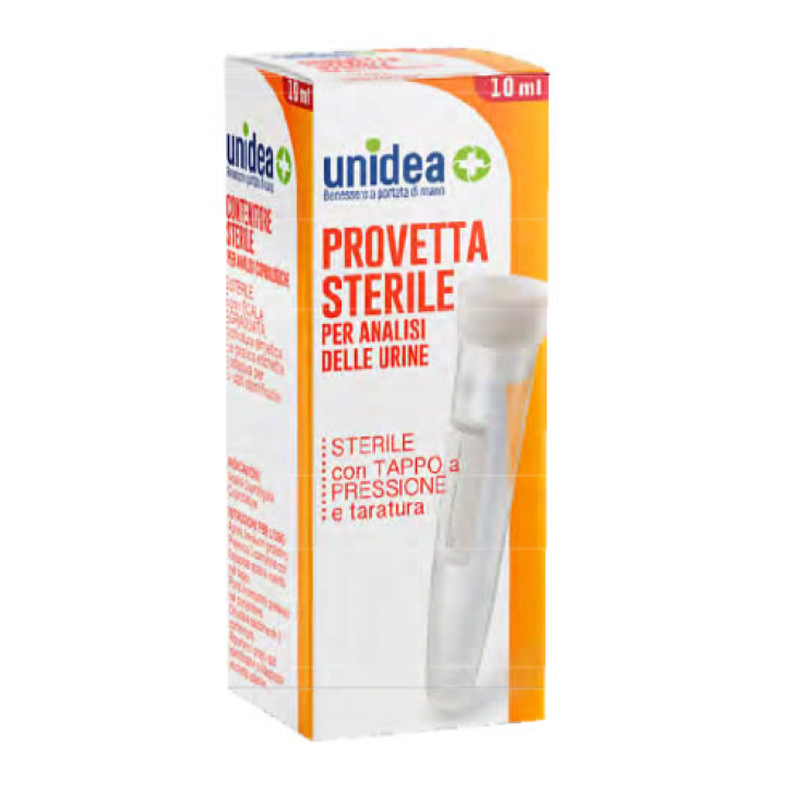 PROVETTA STERILE ANALISI URINE unidea 10ml