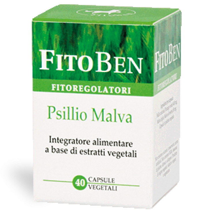 Psillio Malva Fitoben 40 Capsule Vegetali