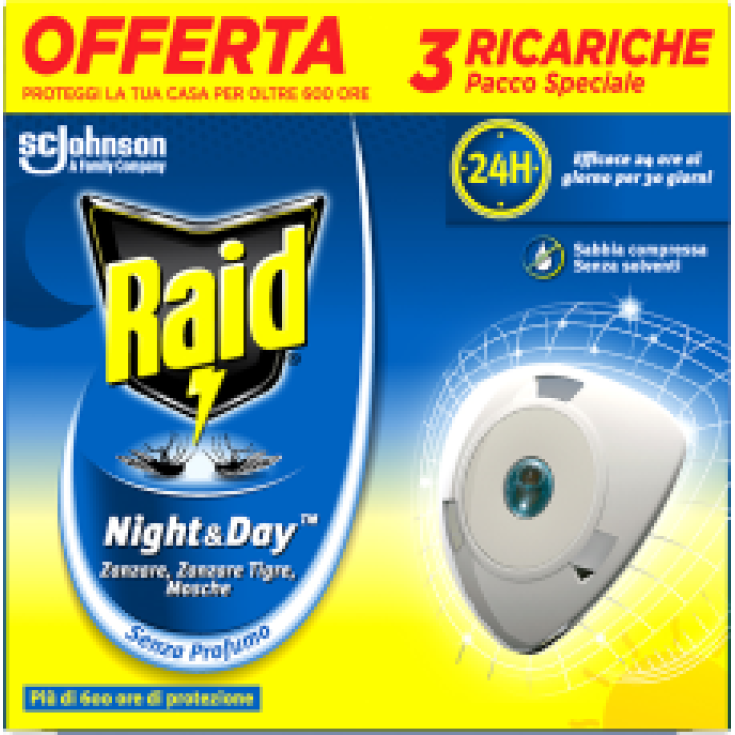Raid Night & Day Johnson 3 Ricariche