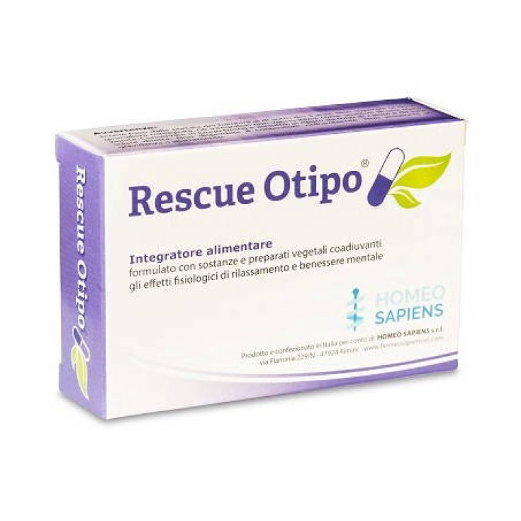 Rescue Otipo Homeo Sapiens 30 Capsule