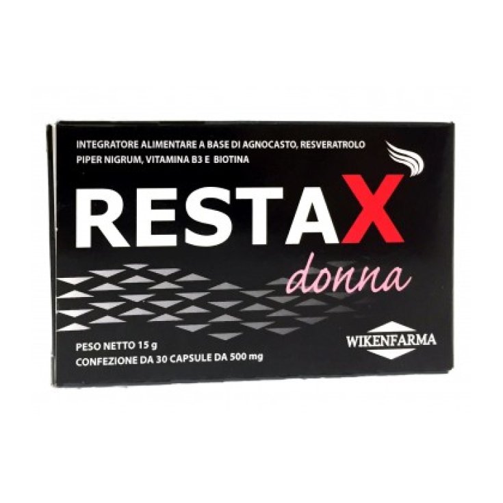 Wikenfarma Restax Donna Integratore Alimentare 30 Capsule