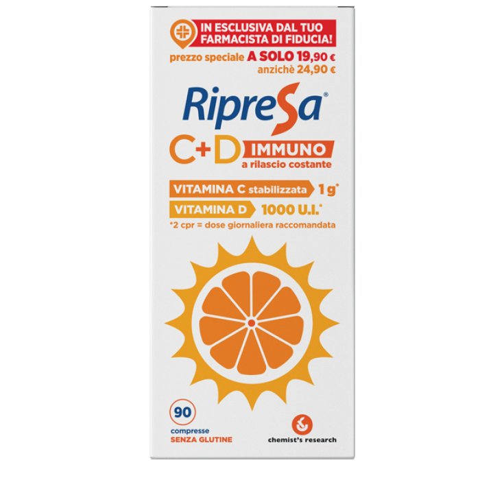 Ripresa C+D Immuno Chemist's Research 90 Compresse