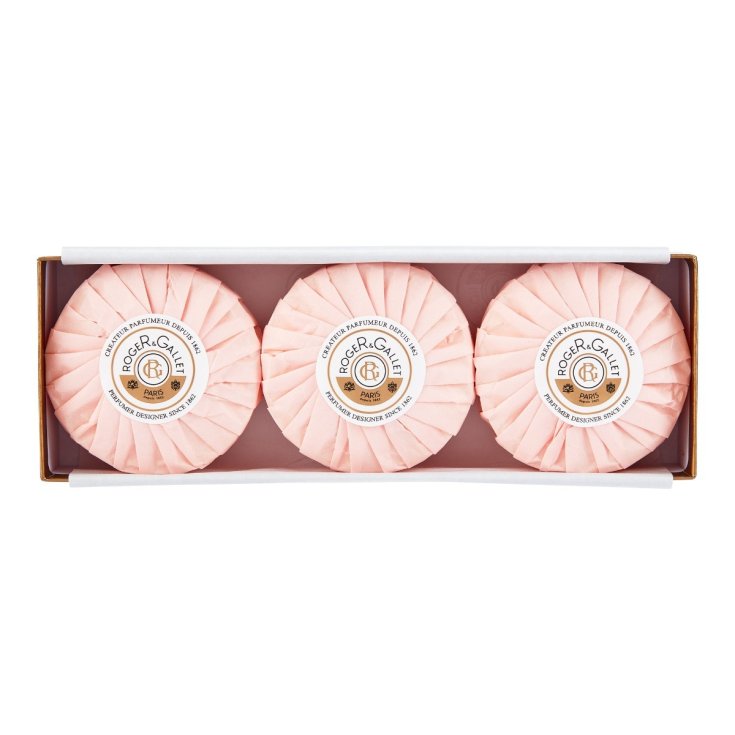 Rose Coffret Roger&Gallet 3x100g