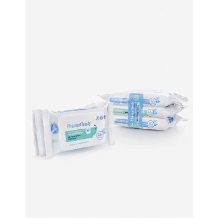 Salviette Igienizzanti Alla Clorexidrina Pharma CLENDY 3x12 Pezzi